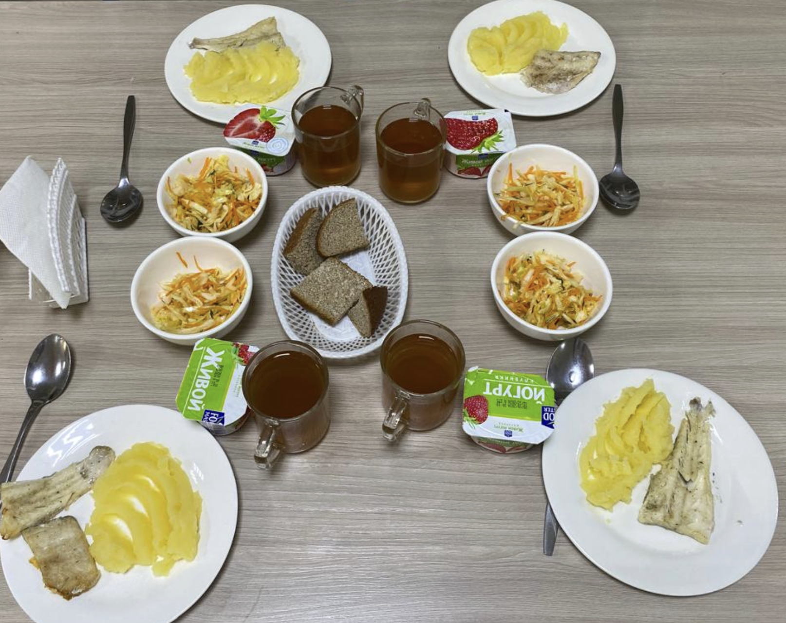 Жалпыға бірдей міндетті білім беру қоры есебінен тегін тамақтанатын 1-11 сынып оқушыларына арналған ас мәзірі