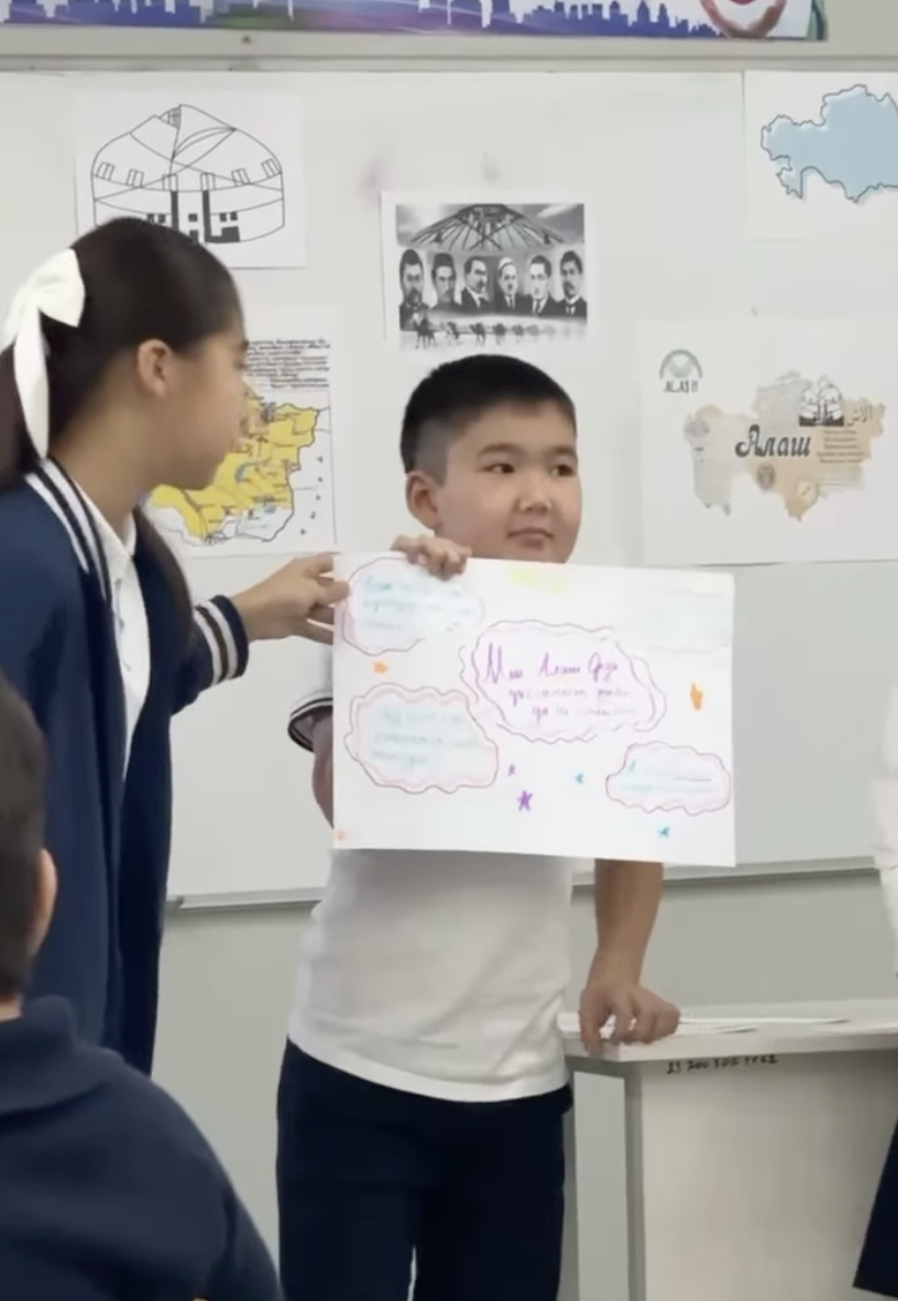 “Тарихи тұлғалар өмірі ” тақырыбында ашық сабақ өткізілді