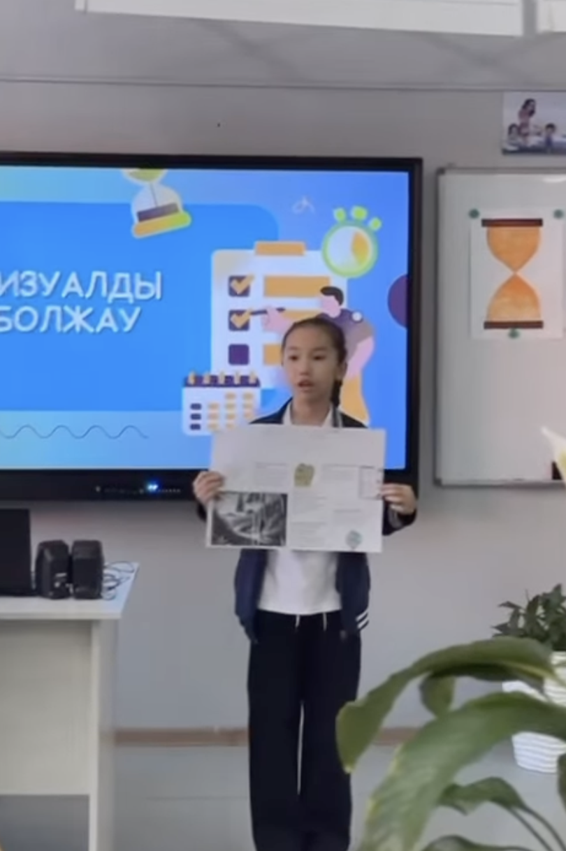 “Уақыттың қадірі” тақырыбында ашық сабақ