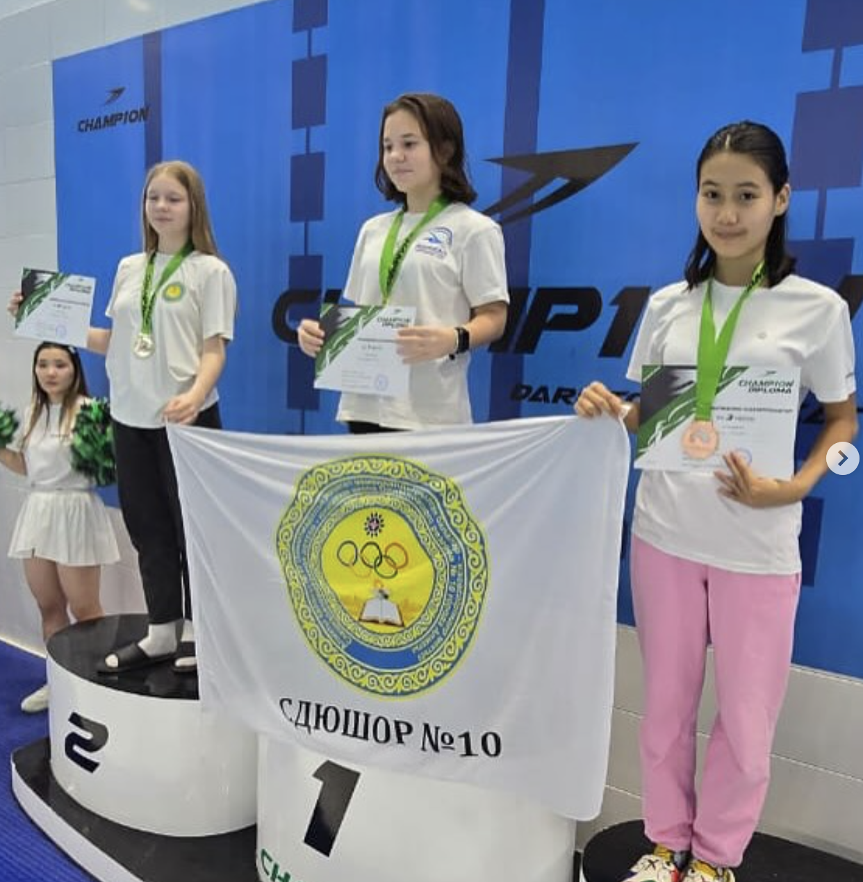 Қадыр Айзере жүзуден халықаралық чемпионатқа қатысып жүлделі 3-орын алды