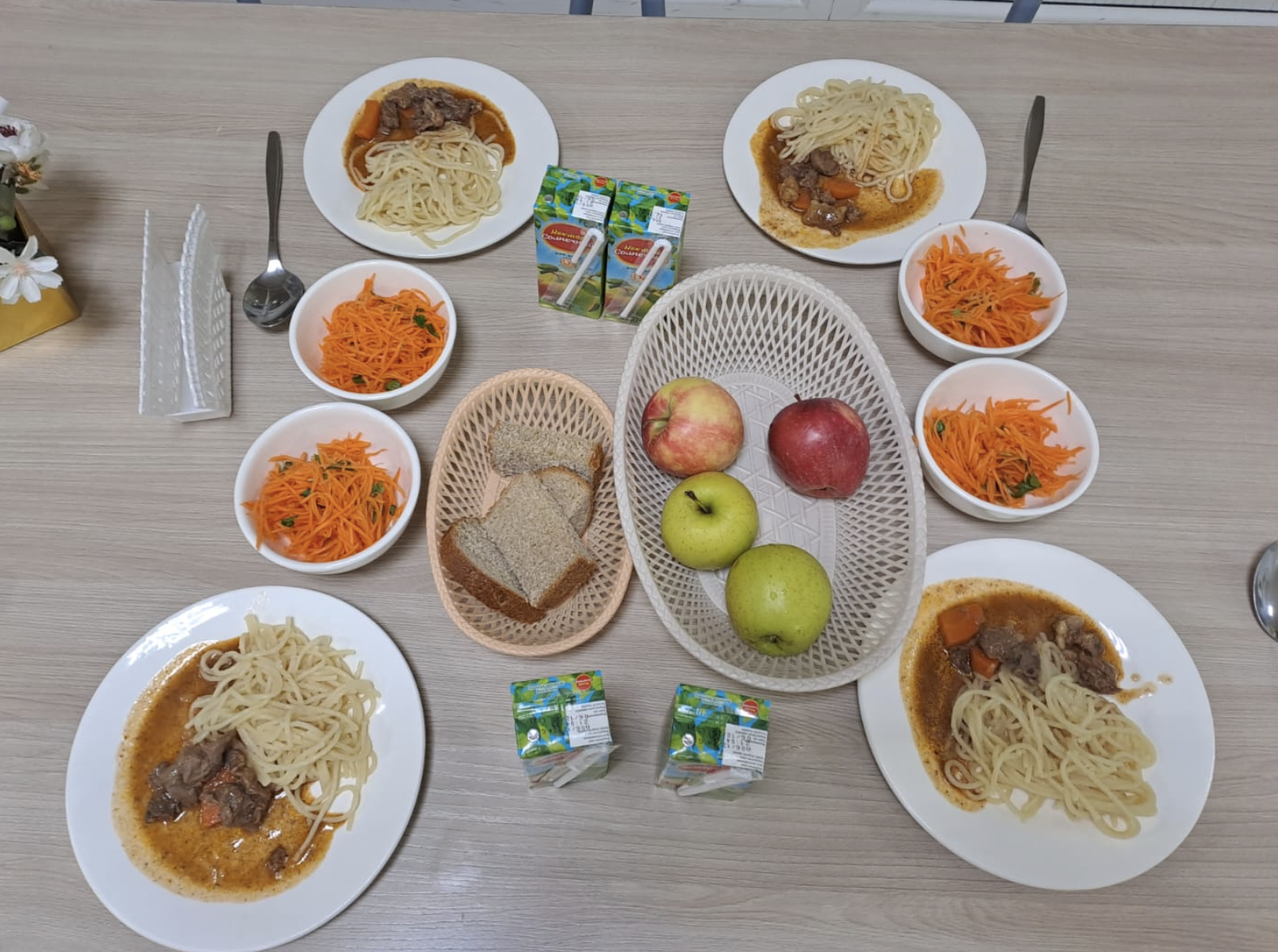 Жалпыға бірдей міндетті білім беру қоры есебінен тегін тамақтанатын 1-11 сынып оқушыларына арналған ас мәзірі