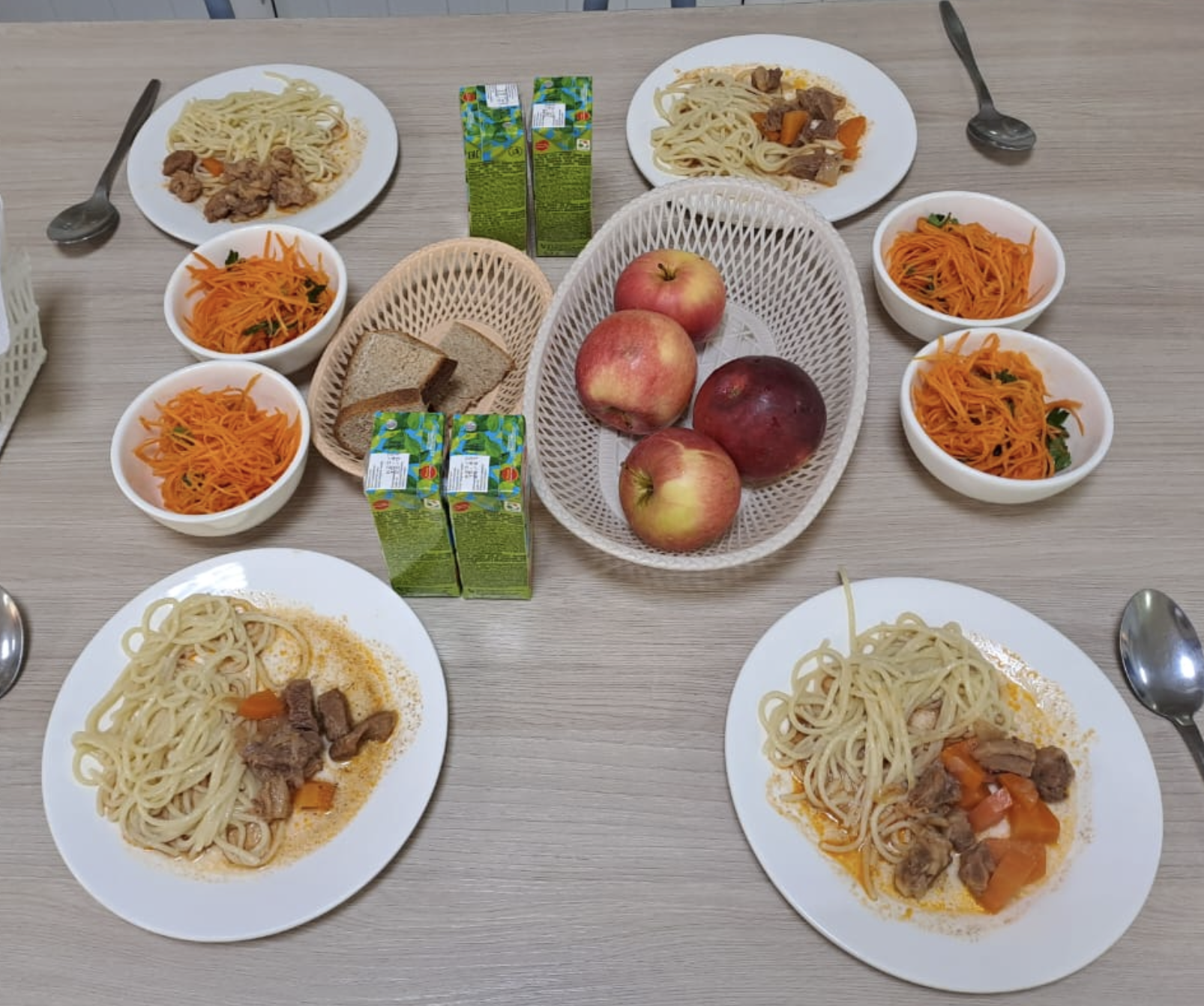 Жалпыға бірдей міндетті білім беру қоры есебінен тегін тамақтанатын 1-11 сынып оқушыларына арналған ас мәзірі