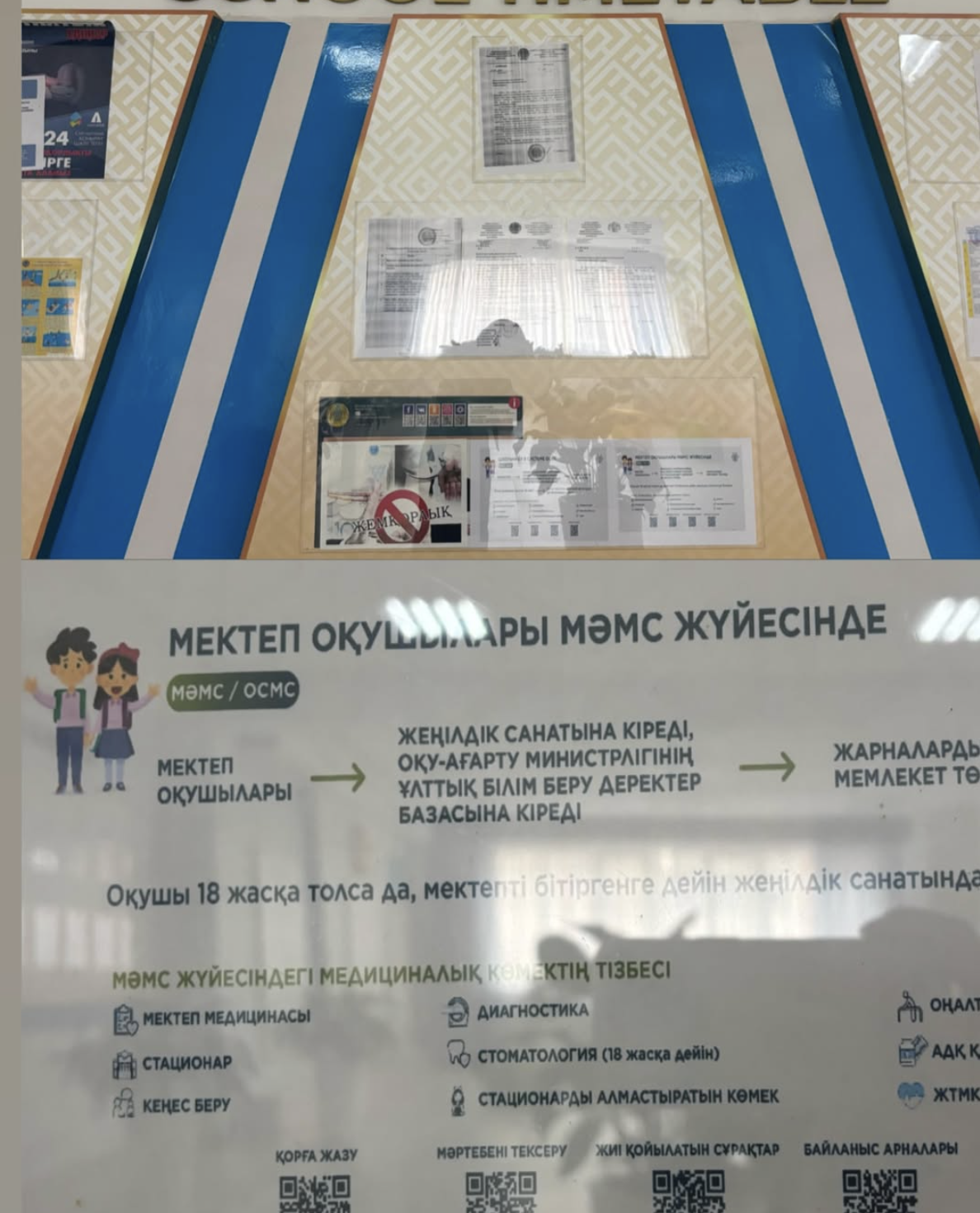 МӘМС (Міндетті әлеуметтік медициналық сақтандыру) жүйесі туралы ақпарат