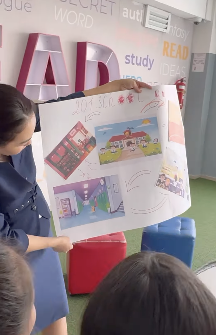 3-сынып оқушылары арасында өткен ағылшын тілі үйірмесі ерекше форматта — квест түрінде өтті!