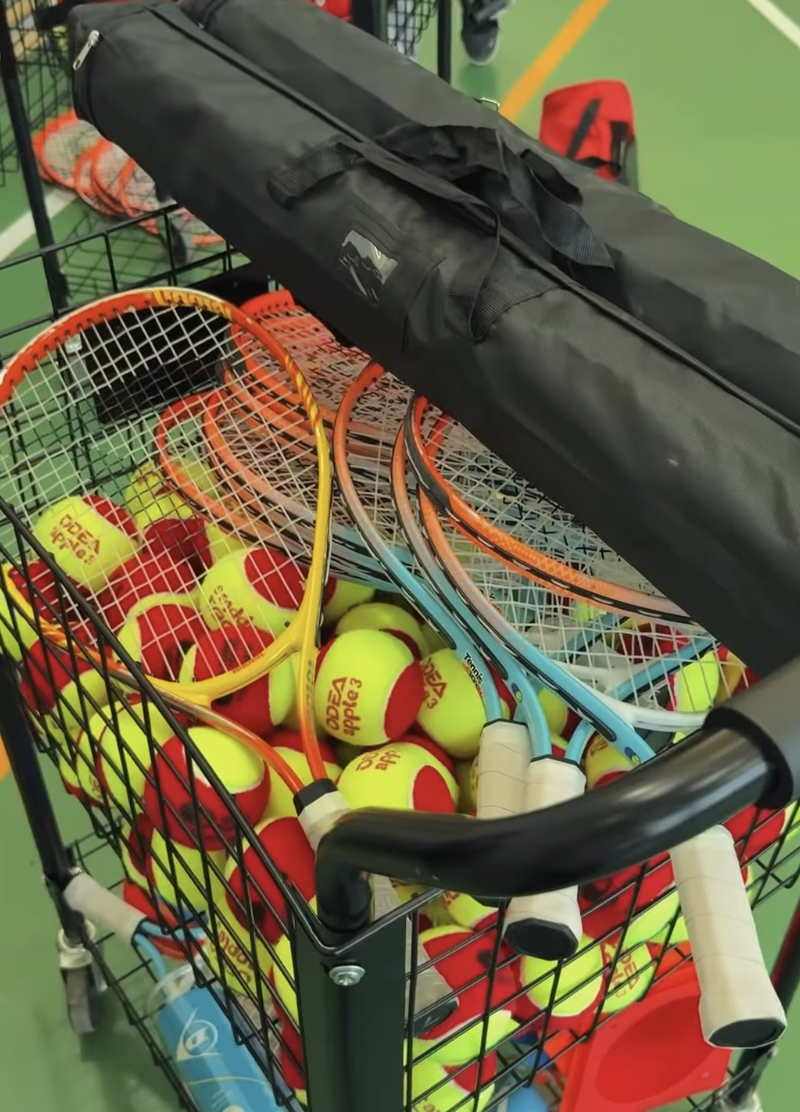 Мектебімізде үлкен теннистен ерекше мастер-класс өтті!