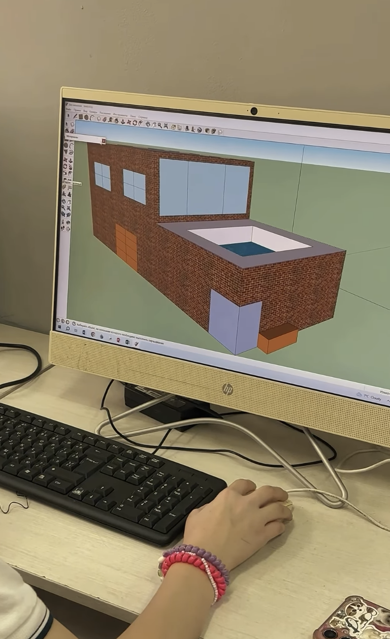 “3D объектілерді модельдеу” тақырыбында ашық сабақ