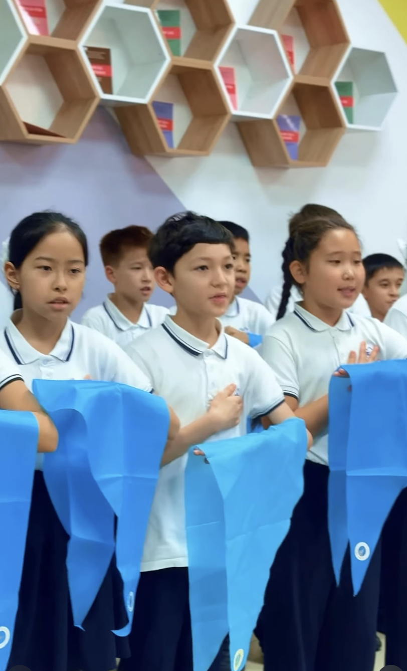 «Жас Қыран» және «Жас Ұлан» балалар мен жасөспірімдер ұйымына салтанатты қабылдау жиыны өтті.