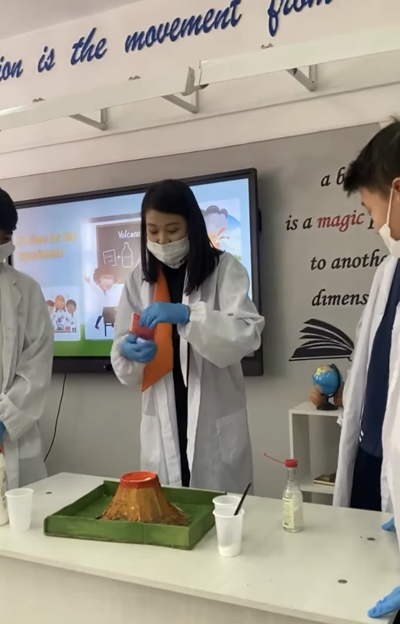 8”В” сыныбымен “Natural disasters” тақырыбында ашық сабақ