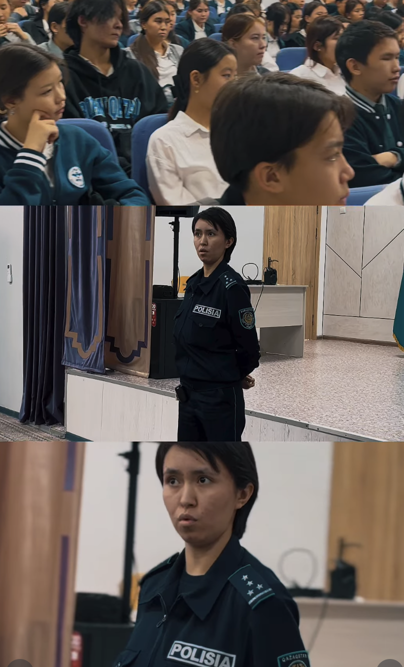 «Жеке тұлғаға қарсы қылмыстар» тақырыбында түсіндіру және оқыту әңгімелері ұйымдастырылды.