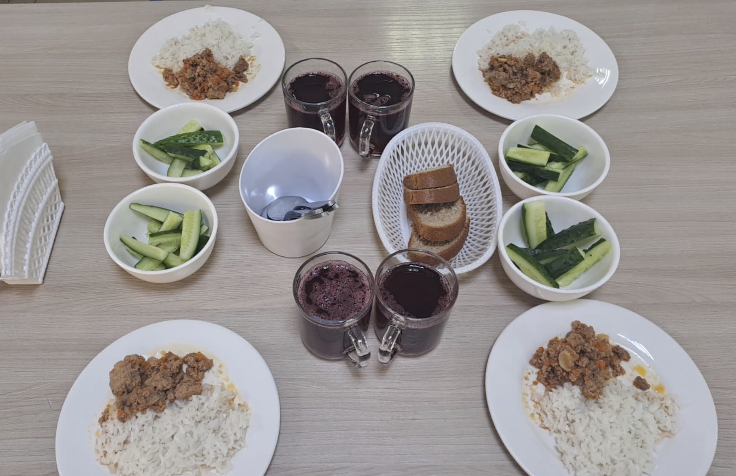 Жалпыға бірдей міндетті білім беру қоры есебінен тегін тамақтанатын 1-11 сынып оқушыларына арналған ас мәзірі